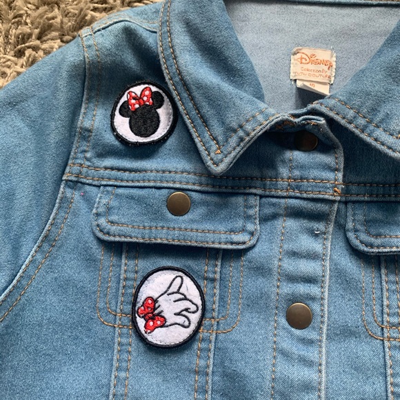 Tutu couture// Disney denim jacket size 10 - Picture 4 of 5